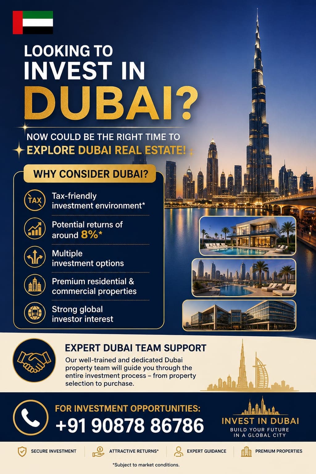 LOOKING TO INVEST IN DUBAI