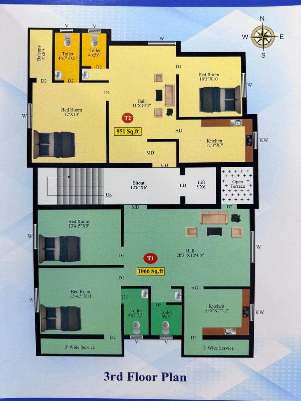 Ready to Occupy Flats for Sale Irumbuliyur, West Tambaram, Chennai - Image 12